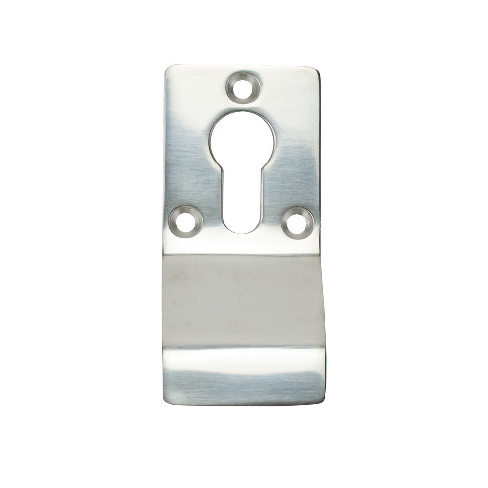SOX Euro Polished Stainless Steel Escutcheon Pull